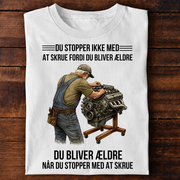 Rå Mekaniker & Værksted T-Shirt