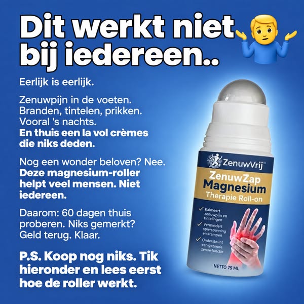 Zenuwpijn in voeten: de eerlijke versie