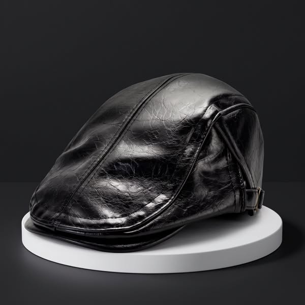 Mansory Leather Flat Cap - Now $34.99