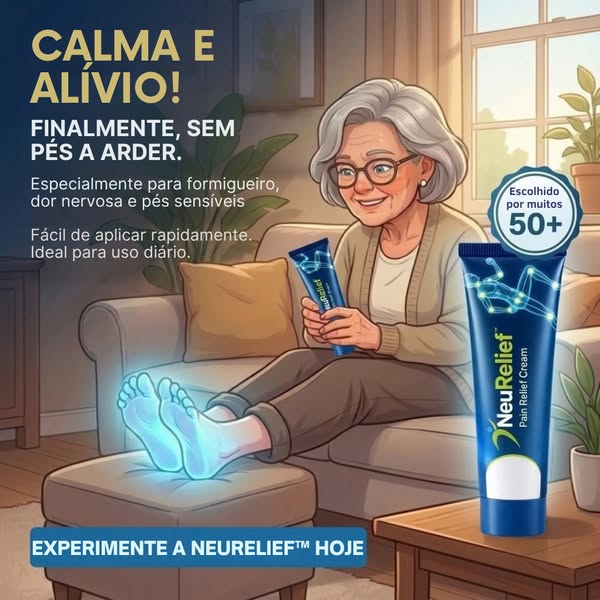 Adeus, formigueiro nos pés!