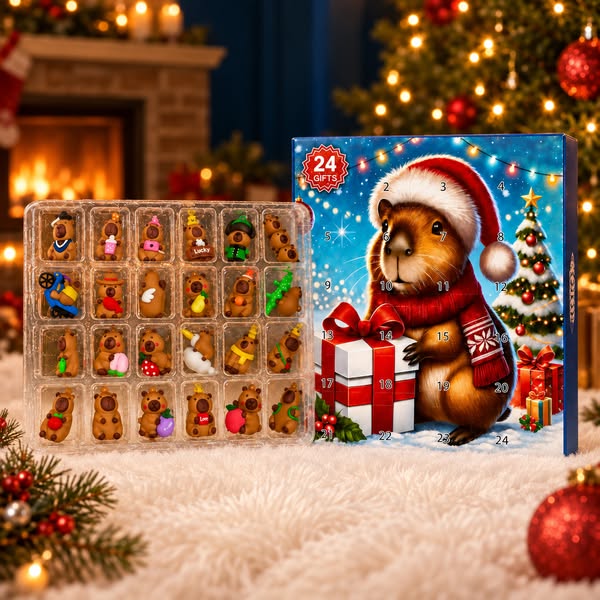 24 Days of Capybara Surprises!