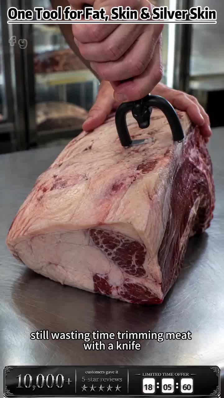 Handheld Fat Trimmer for Beef & Pork