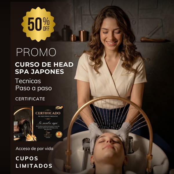 Experta en Head Spa Japones