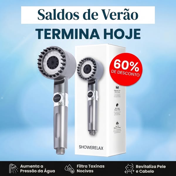 Experiência Luxuosa de Chuveiro de Massagem!