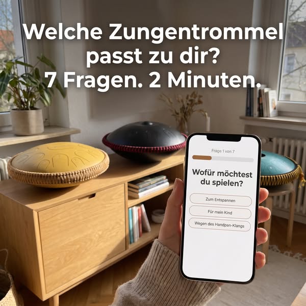 Finde deine Zungentrommel in 2 Min.