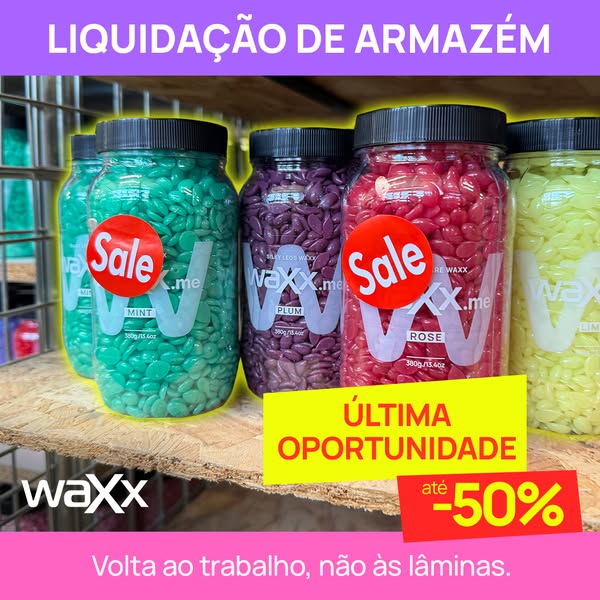 PROMO: Cera indolor hipoalergênica!