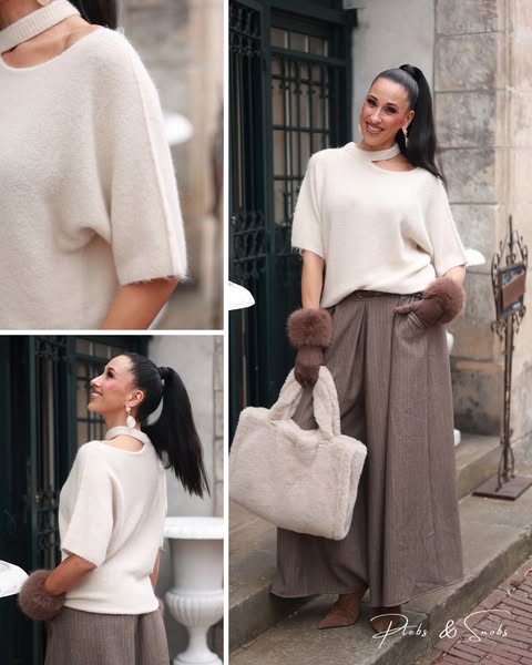 Lekker warm en toch chic, deze set!