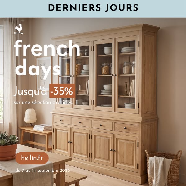 35% sur une sélection d'article