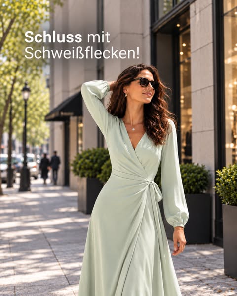 100% Schutz vor Schweißflecken