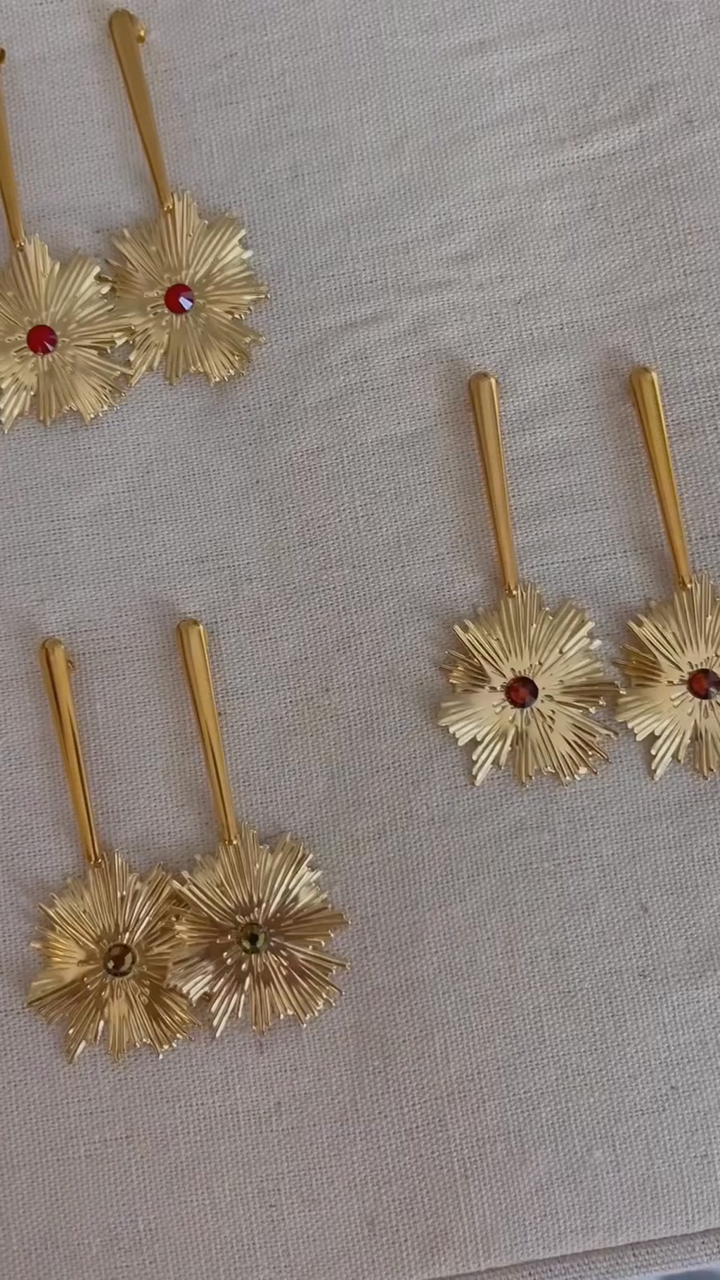 PENDIENTES CRISTAL