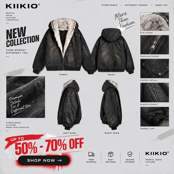 Up To 70% OFF | KIIKIO Winter Drop
