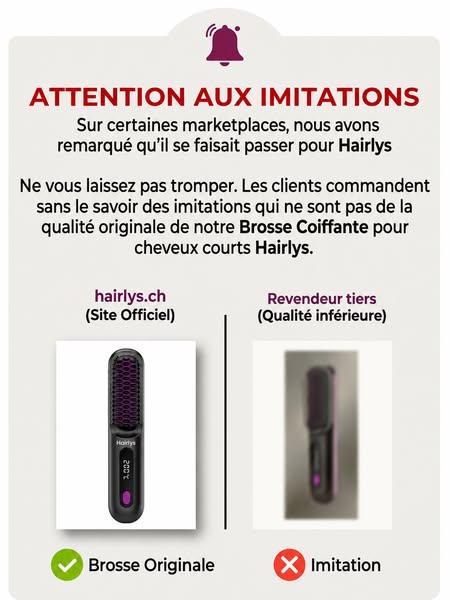ENFIN : une brosse coiffante pour cheveux courts