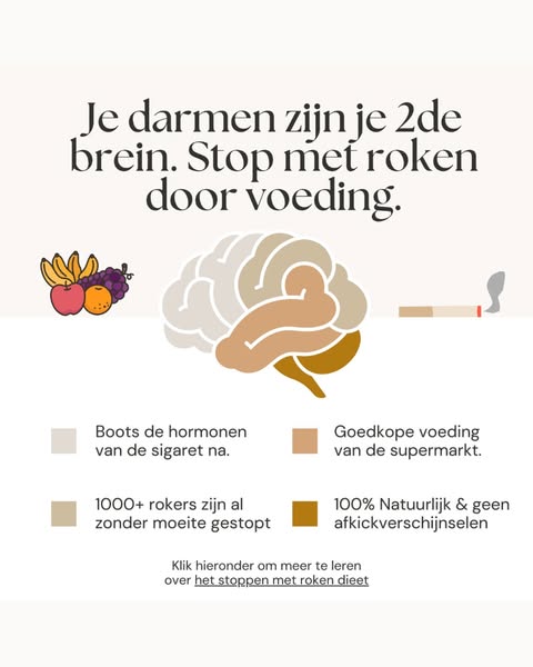 Artikel: Voeding en stoppen met roken?