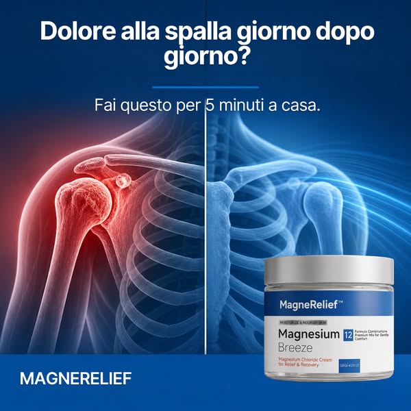 Il miglior minerale contro i dolori alla spalla?