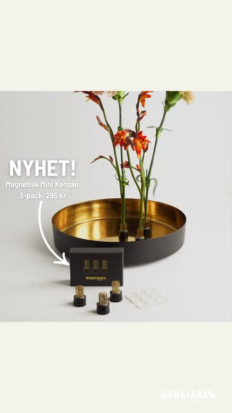 Världens första magnetiska blomsterfakir är här!