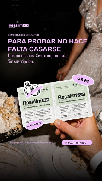 ¡Novedad Resalim Plus GO!