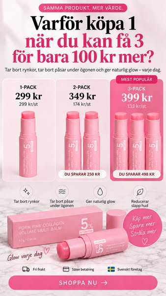 3 ST FÖR 399 KR – SPARA 500 KR