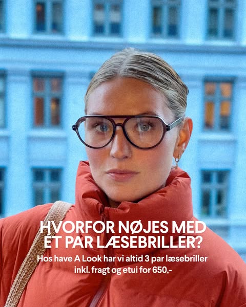 3 par læsebriller for 650 kr.