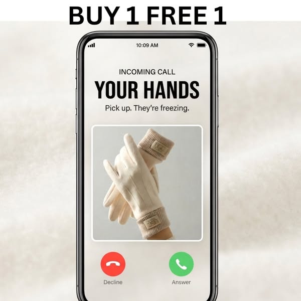 Marielle Cashmere Gloves - Buy 1 Get 1 Free