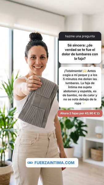 Faja postparto 34,90 € · 2 por 43,90 €