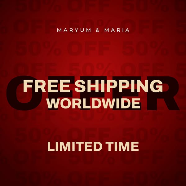 FREE SHIPPING | FLAT 50% OFF