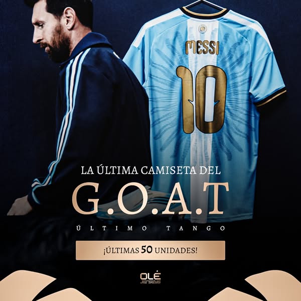 Último Tango: la camiseta de Messi