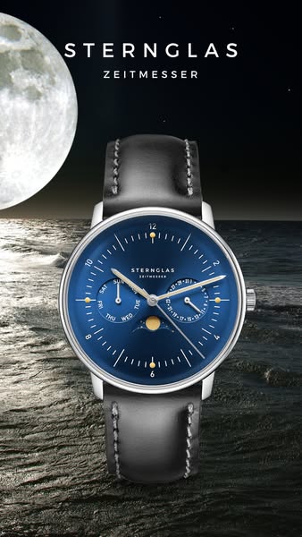 Sold out for months: The Naos Moonphase is back.