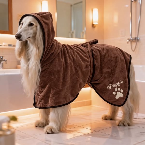 From Rainy Walk to Towel-Robe Time