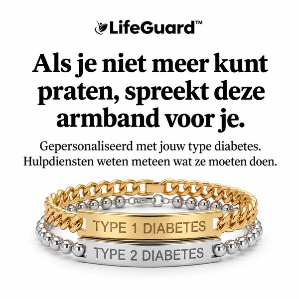 Eindelijk: een medisch ID dat je écht wílt dragen.