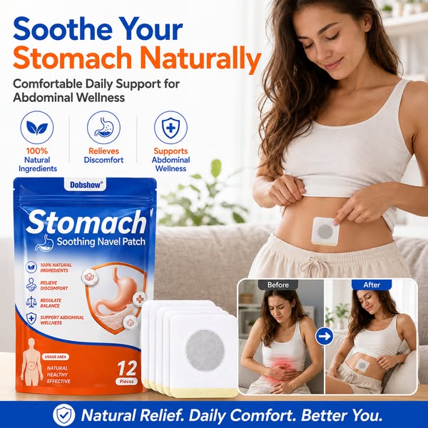 Sleep‑Time Gut Care | No Pills, Just A Simple Navel Patch