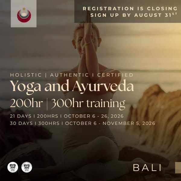 200 & 300hr YTT in Bali
