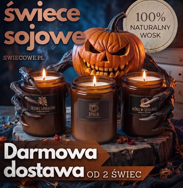 Naturalne świece sojowe