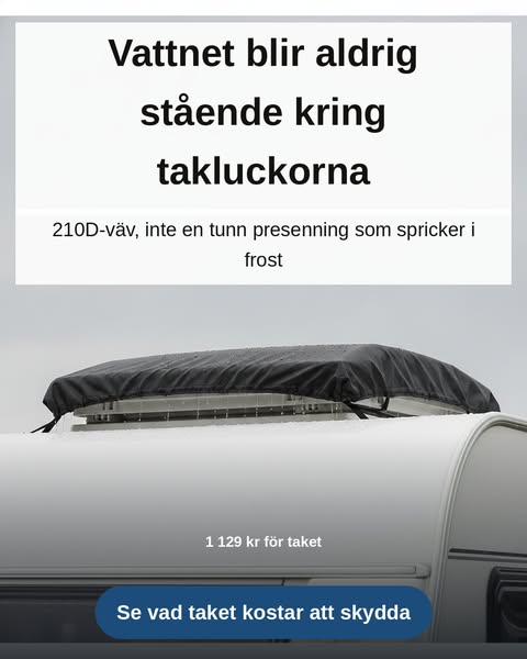 Vattnet blir aldrig stående