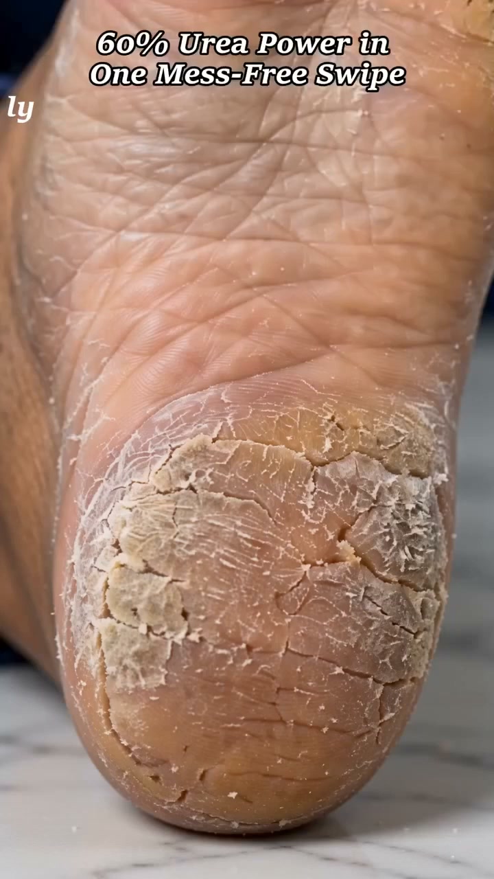 Dry, Cracked Heels? 60% Urea Stick Softens Thick, Rough Skin