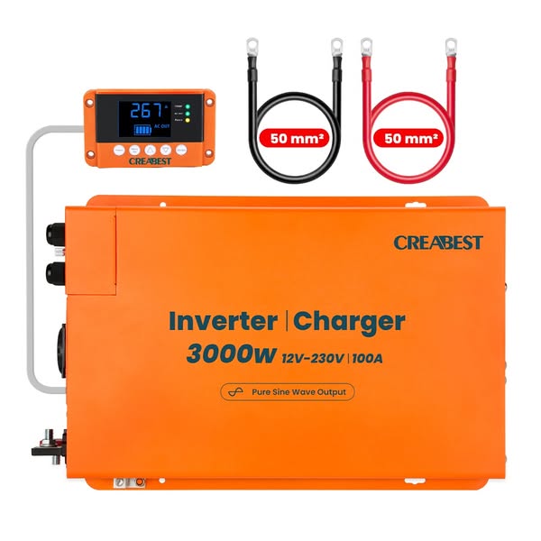 Convertisseur 3000W avec Chargeur 100A