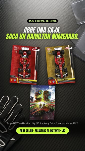 Hamilton numerados. Caja de $10.