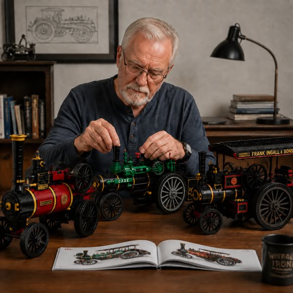 Steam Heritage Collection — Vintage Steam Engine Building Sets