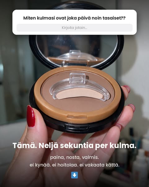 Tee kulmakarvarutiinistasi helpompi.