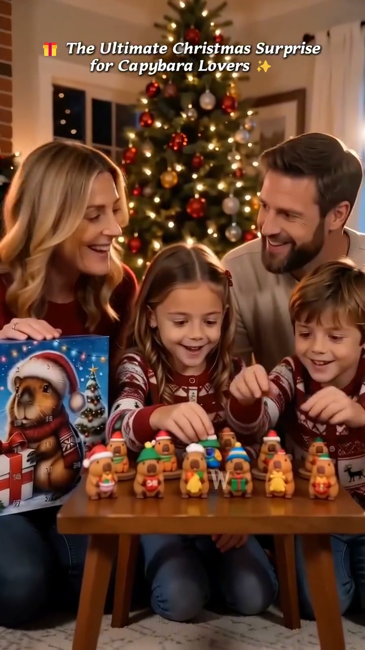 24 Days of Capybara Christmas Fun