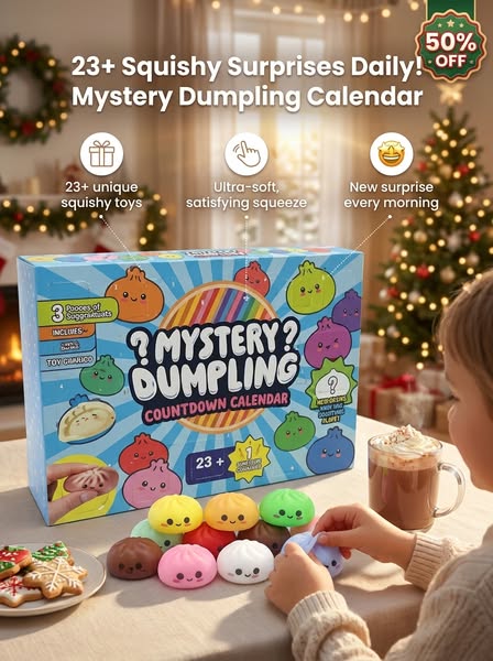 Dumpling Squishies Advent Calendar