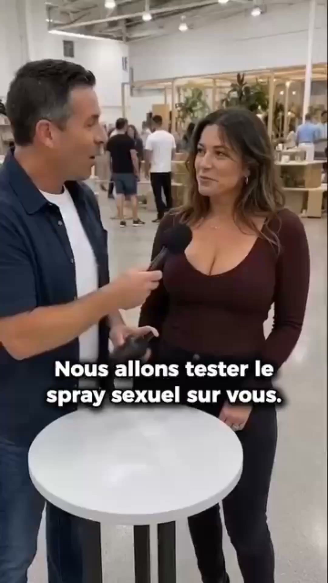 Tu vaporises. Elle fait le reste.