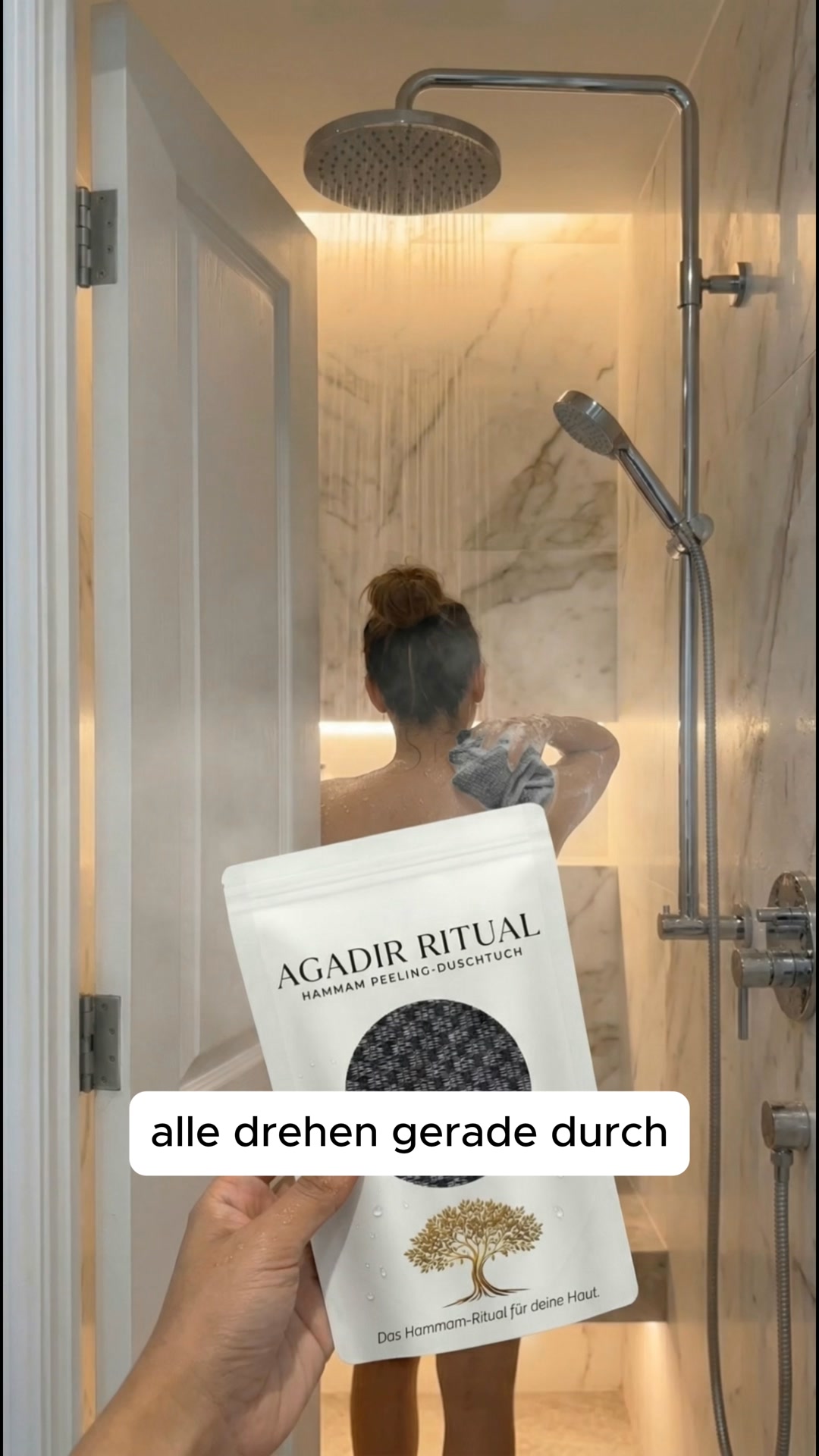 Deine Dusche reinigt nicht. Das hier schon.