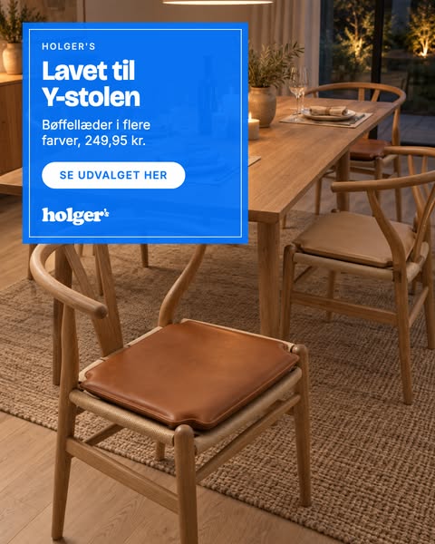 Sædehynde til Y-stol