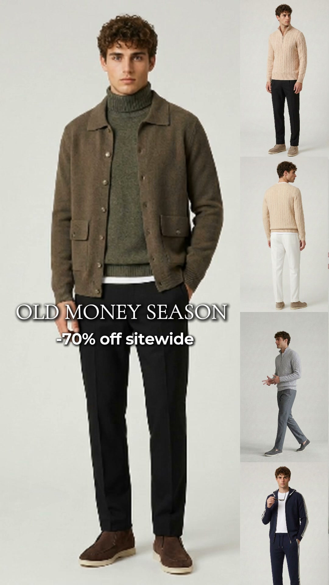 Shop now — 70% OFF Sitewide.