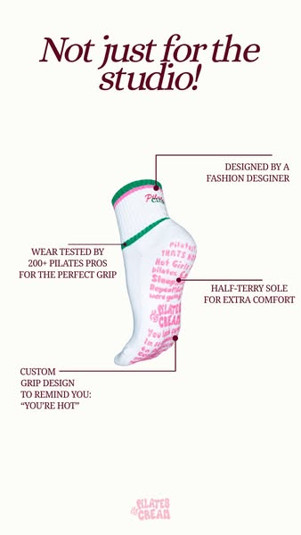 Studio to street grip socks