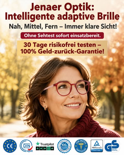 [VON CHARITÉ ENTWICKELT] Die smarte Auto-Fokus-Brille für alle Sehschwächen (0-1000 dpt)!