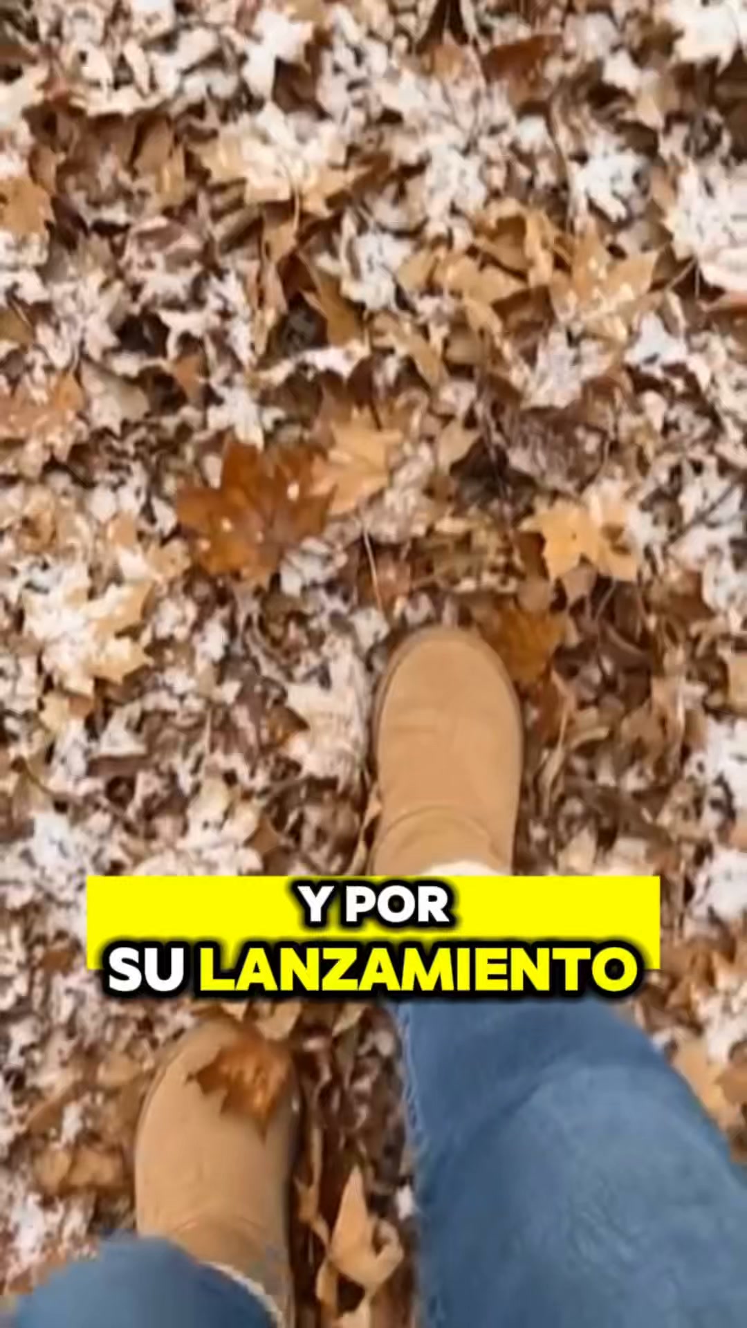 Cuando empiezas a caminar, notas la diferencia.