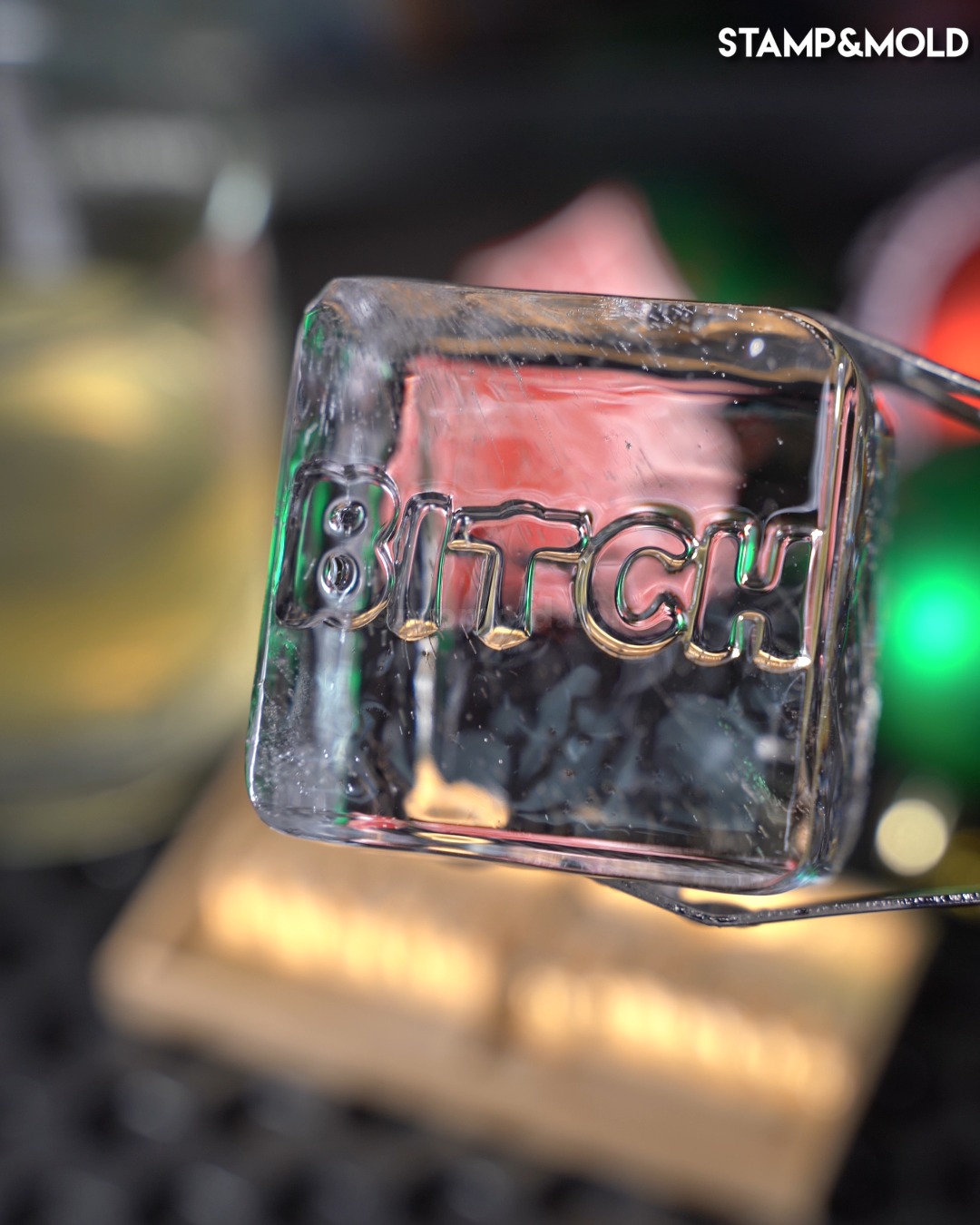 Upgrade your drinks with Custom Ice Plates!