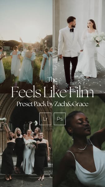 Film Presets for Weddings