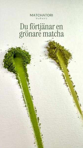 Beställ exklusiv matcha från Japan